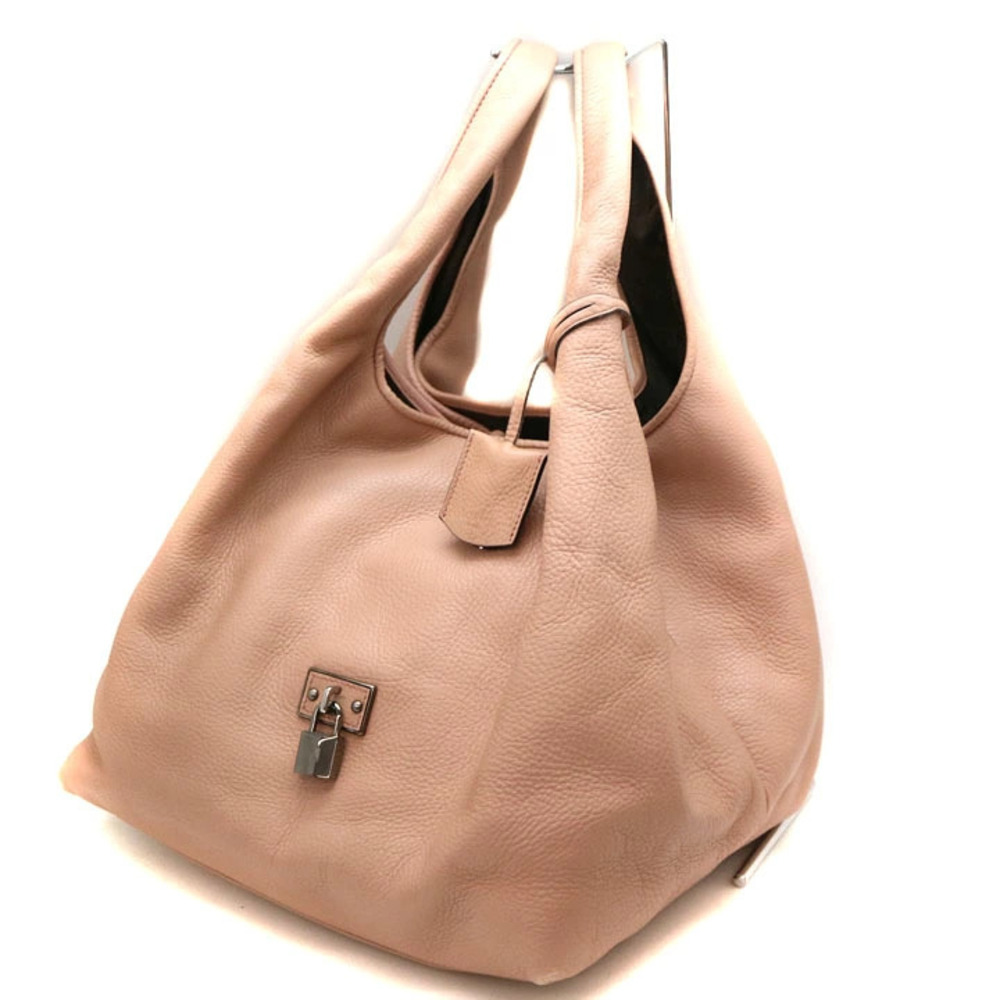 LOEWE Callie Handbag Leather Pink